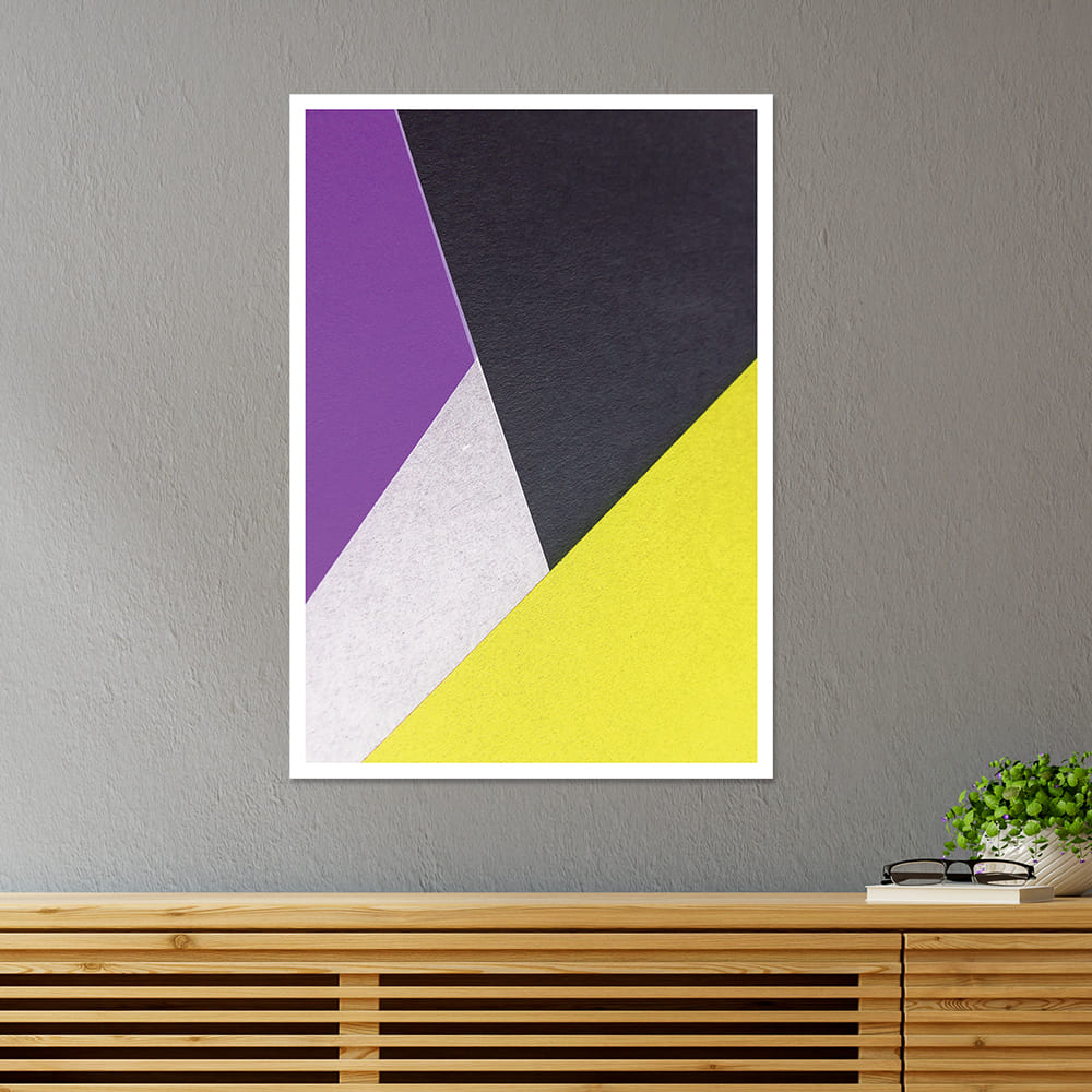 Multiple Colours Abstract Poster