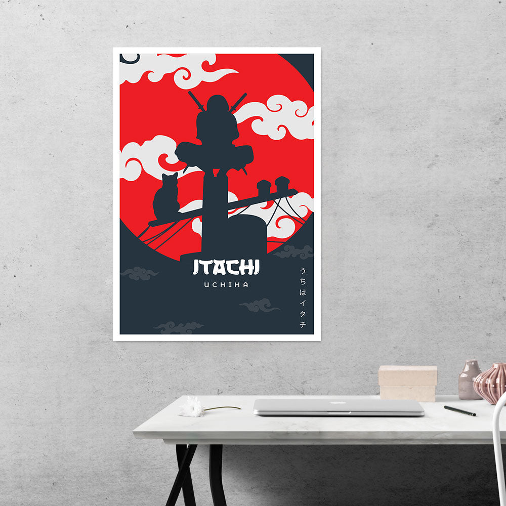 Itachi Uchiha Anime Poster