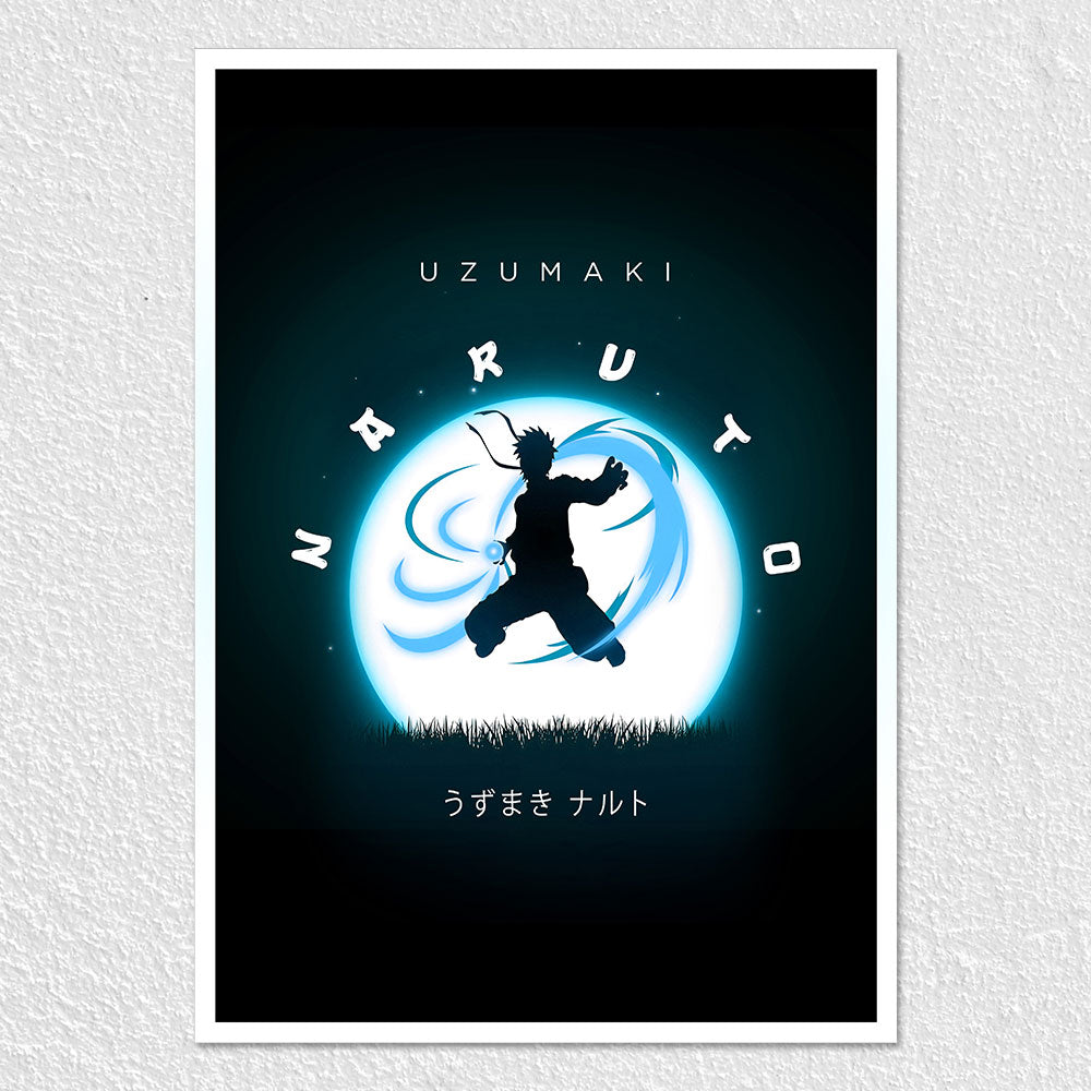 Fomo Store Posters Anime Uzumaki Naruto Rasen Shuriken