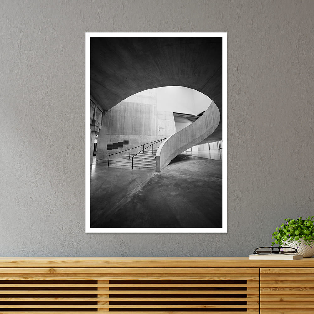 Beautiful Spiral Architecture Poster