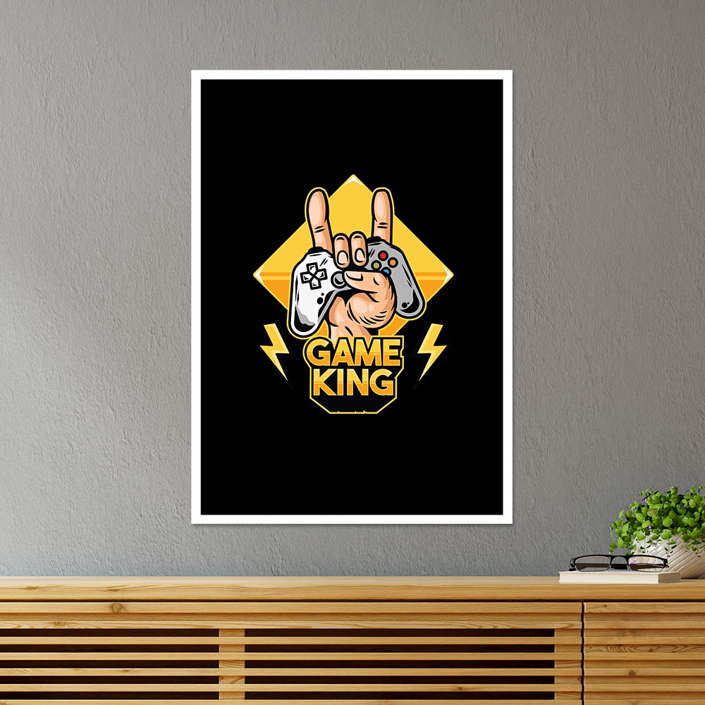 Game King Gaming Poster