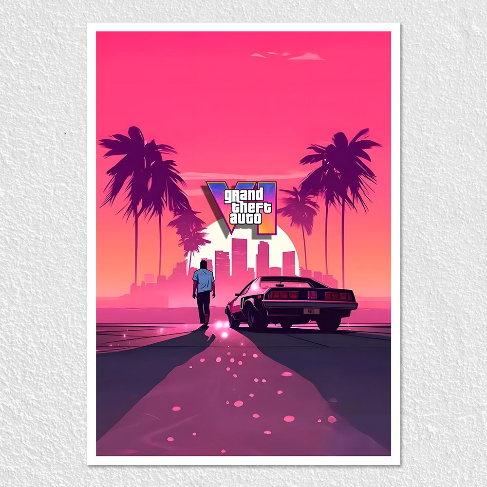Fomo Store Posters Gaming Grand Theft Auto 6 