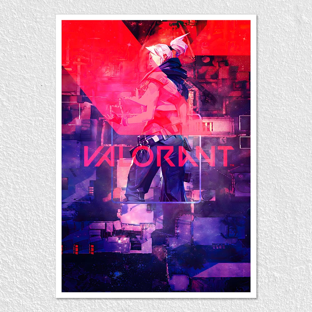 Fomo Store Posters Gaming Jett from Valorant