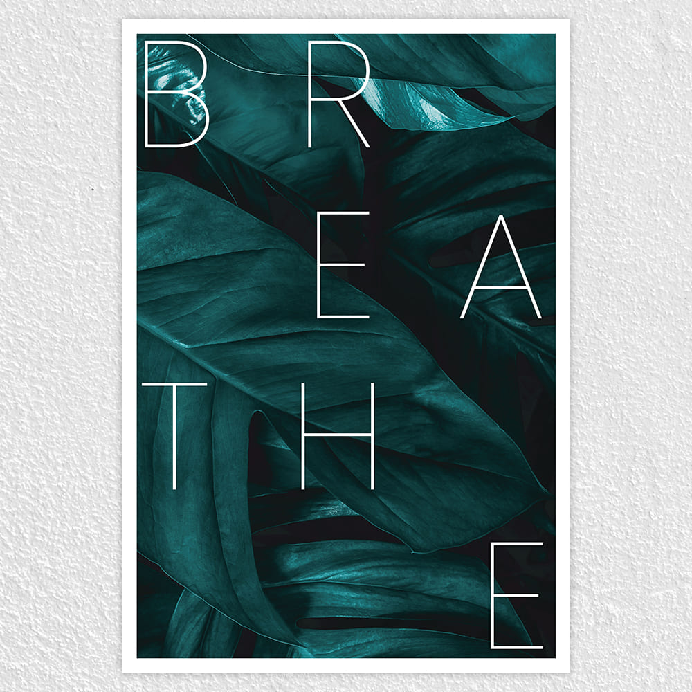 Fomo Store Posters Motivational Breathe