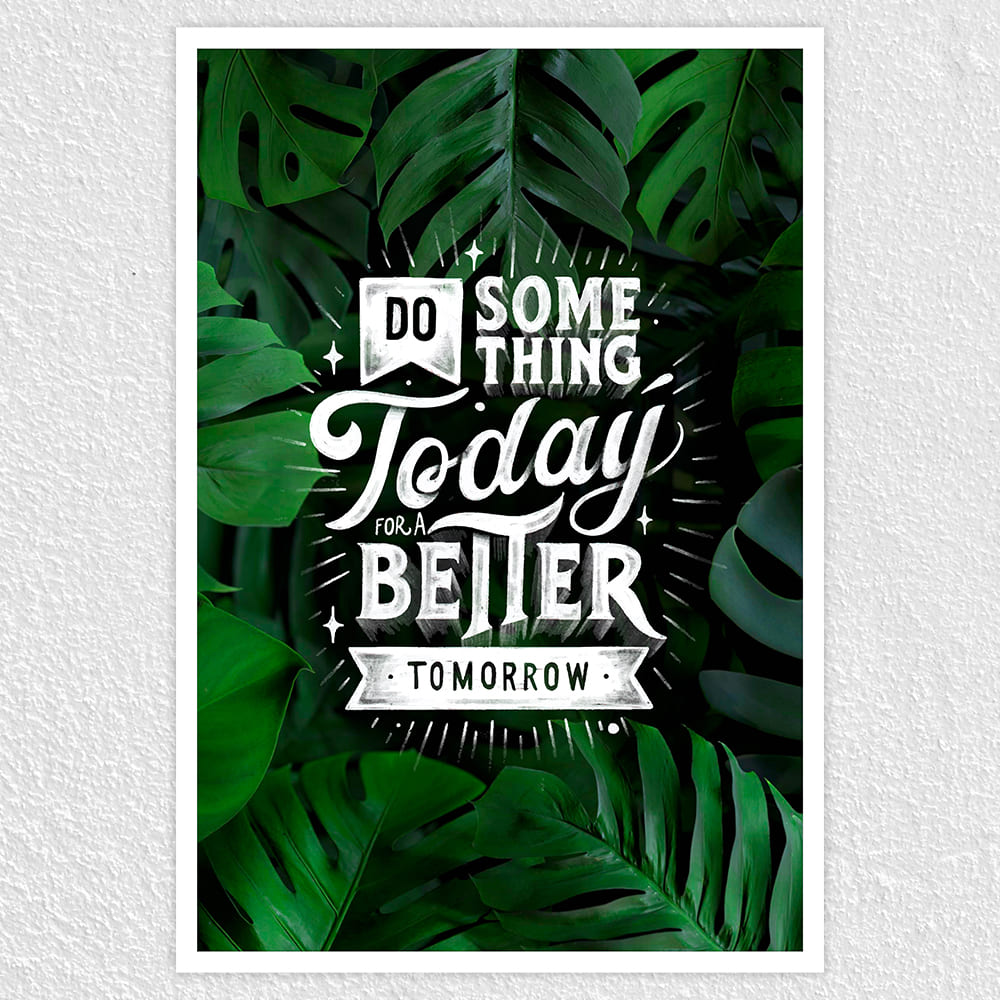 Fomo Store Posters Motivational Do something today