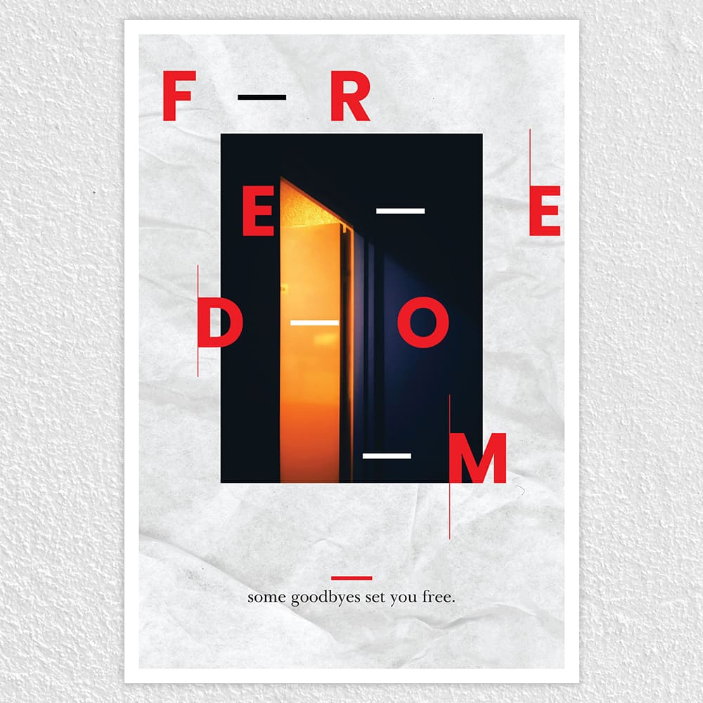 Fomo Store Posters Motivational Freedom 
