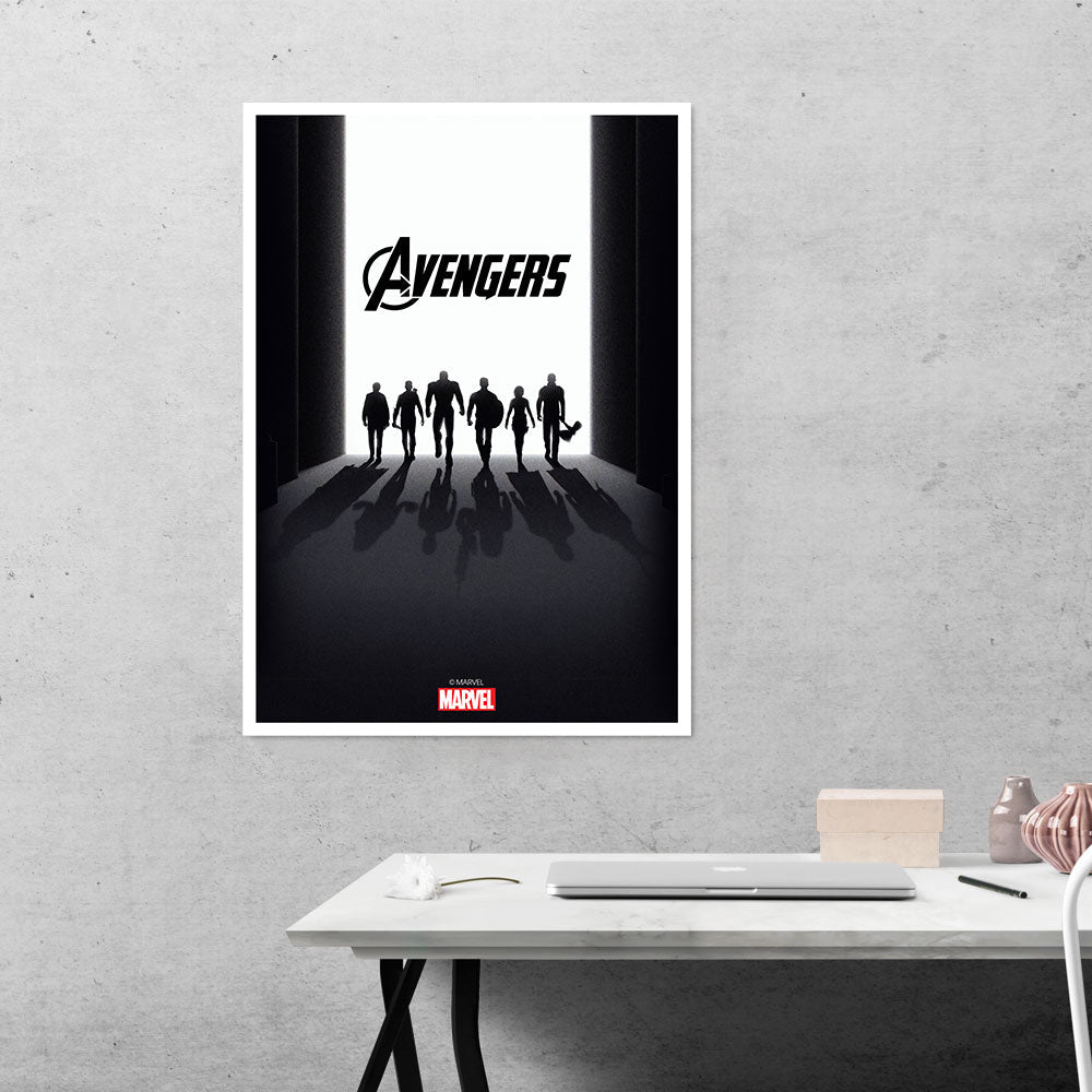 Avengers Ready for Action Movies Poster