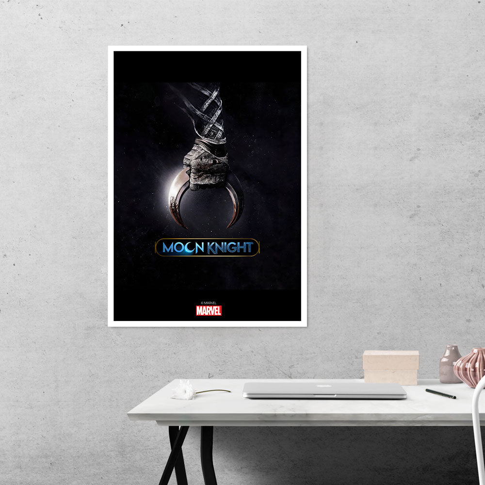 Crescent Blades of Moon Knight Movies Poster