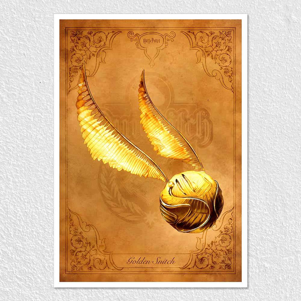 Fomo Store Posters Movies Golden Snitch HP