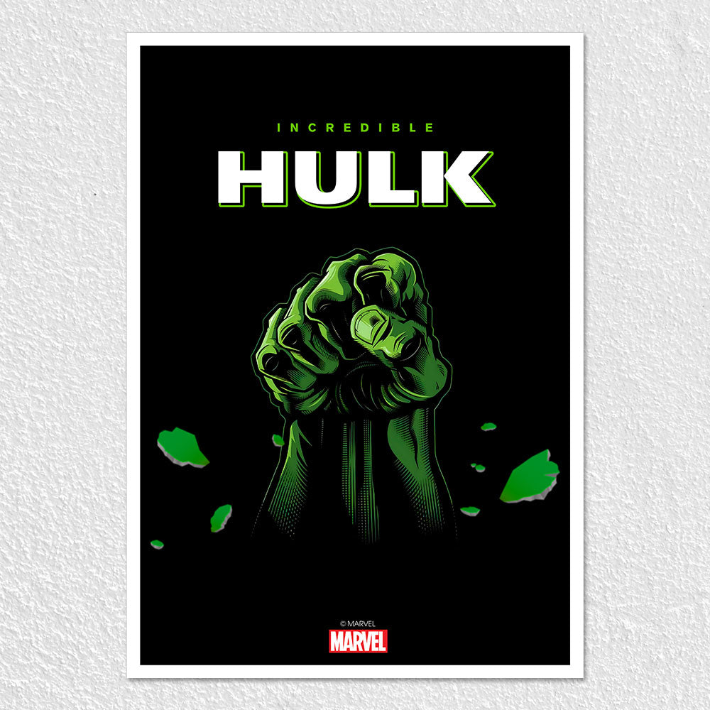 Fomo Store Posters Movies Incredible Hulk's Fist
