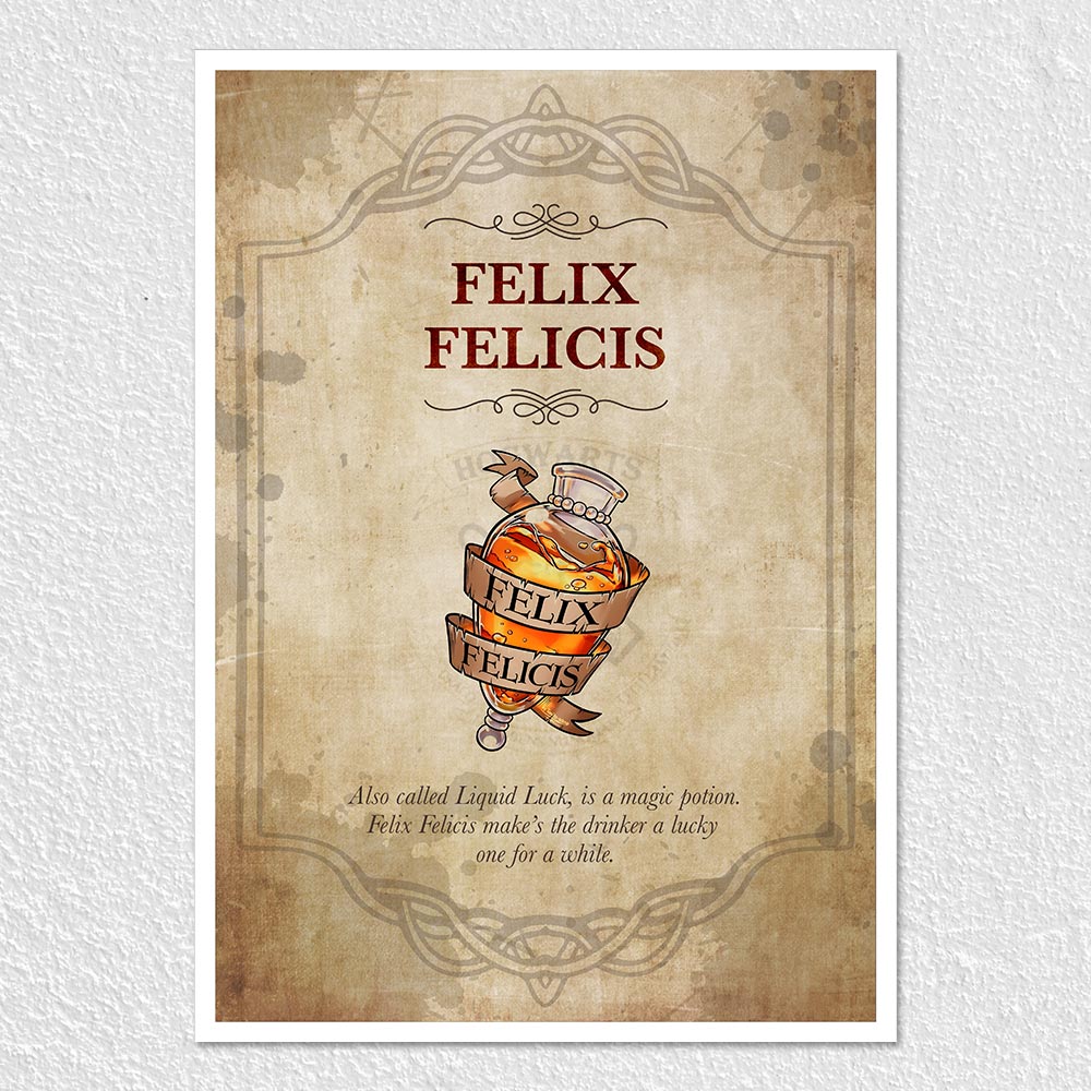 Fomo Store Posters Movies Liquid Luck Felix Felicis