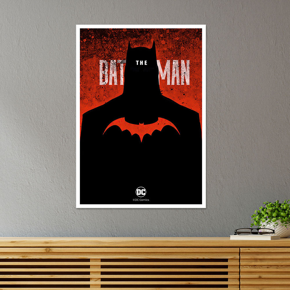The Dark Knight's Silhouette Movies Poster