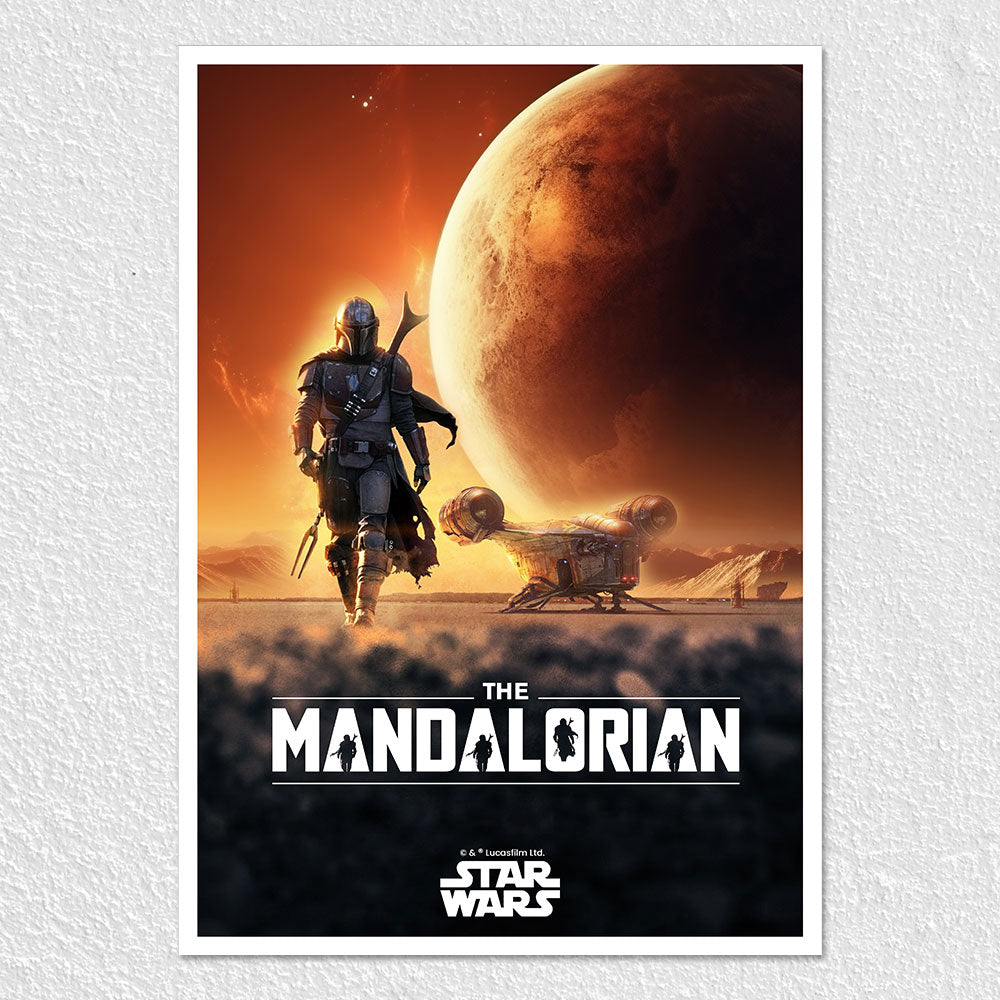 Fomo Store Posters Movies The Mandalorian Star Wars