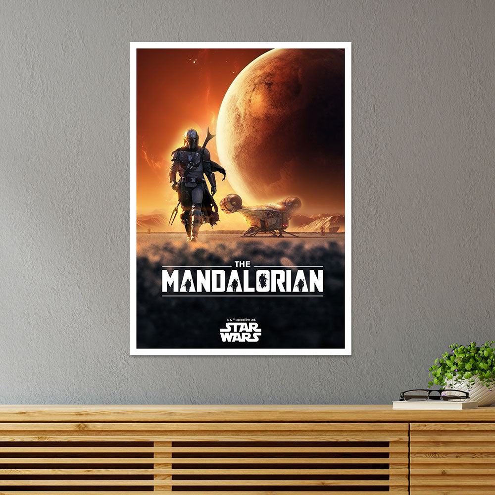 The Mandalorian Star Wars Movies Poster