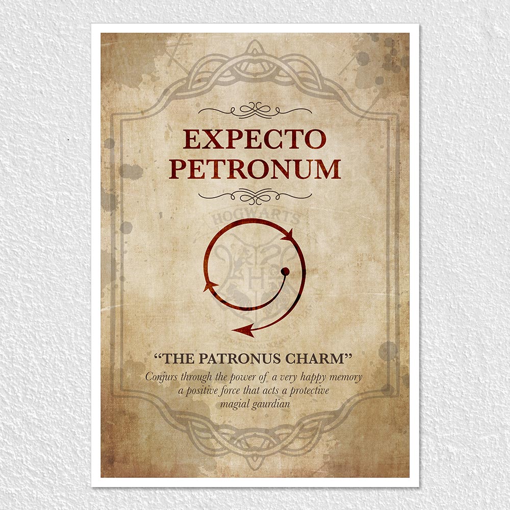 Fomo Store Posters Movies The Patronus Charm Expecto Petronum