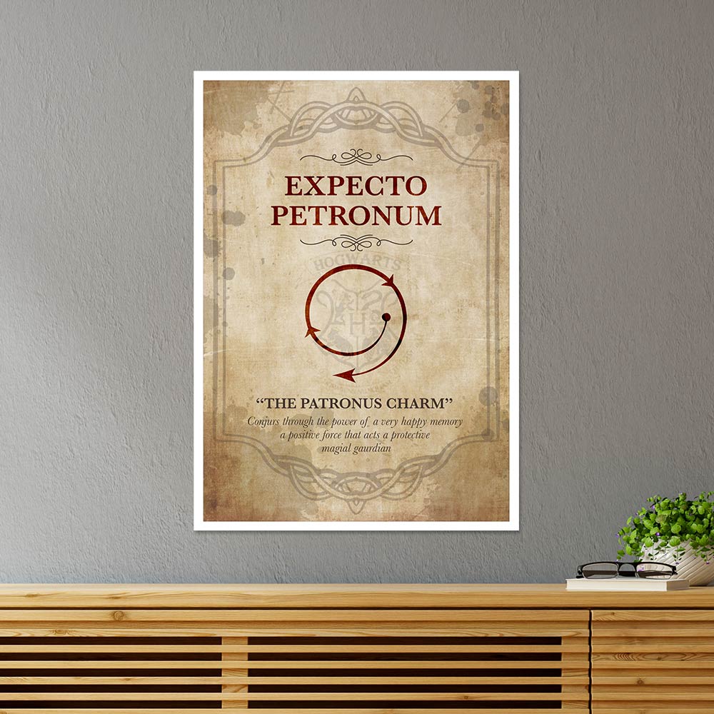 The Patronus Charm Expecto Petronum Movies Poster