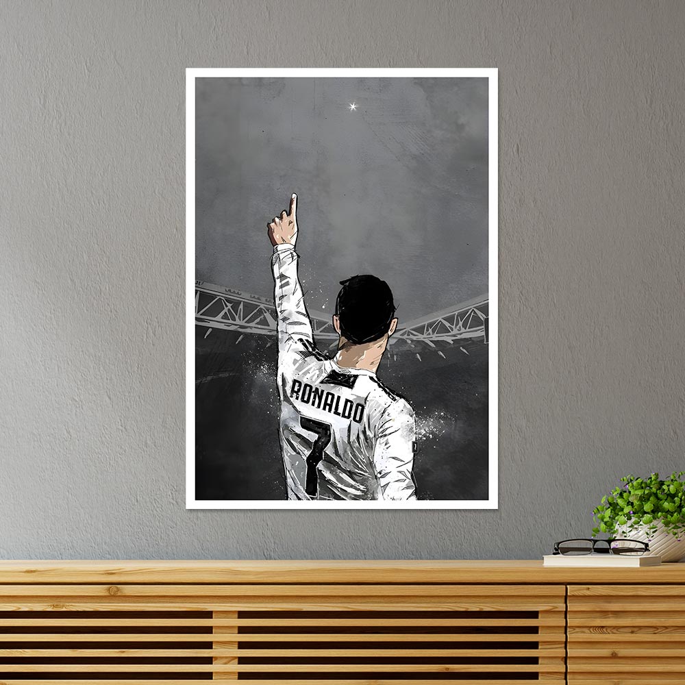 Ronaldo Goals Galore Sports Poster