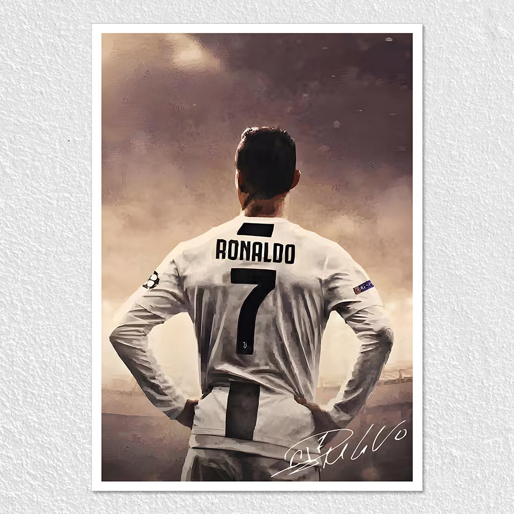 Fomo Store Posters Sports Ronaldo In Retro 