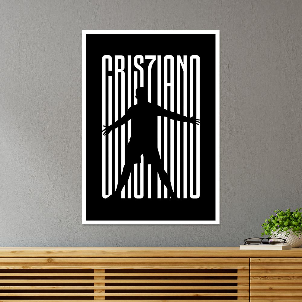 The Power of Ronaldo Sports Poster
