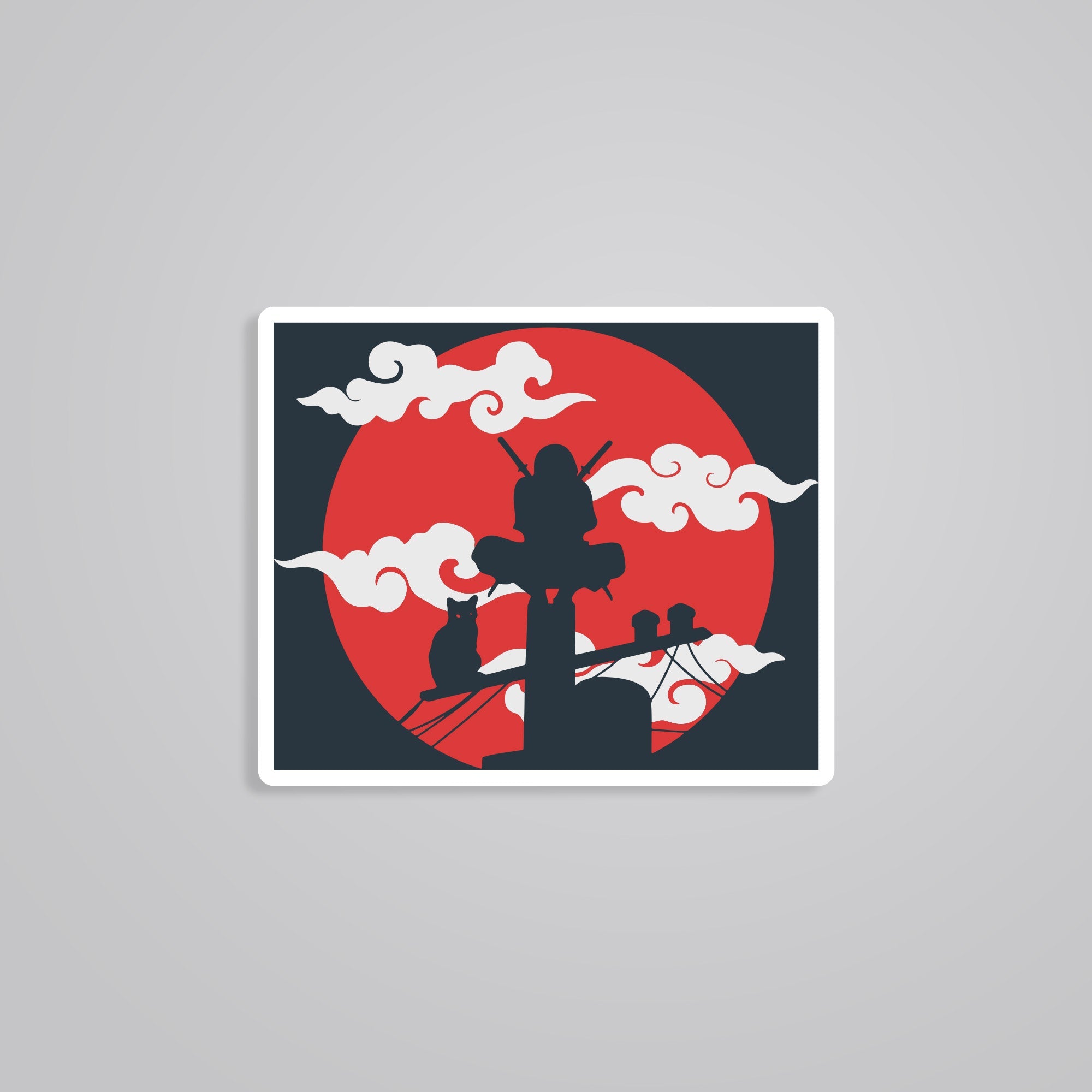 Fomo Store Stickers Anime Itachi Uchiha