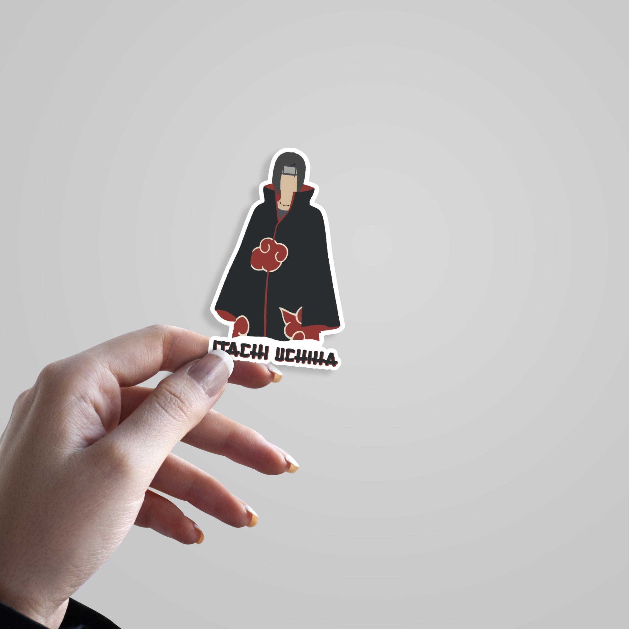 Itachi Uchiha Minimalist Anime Stickers