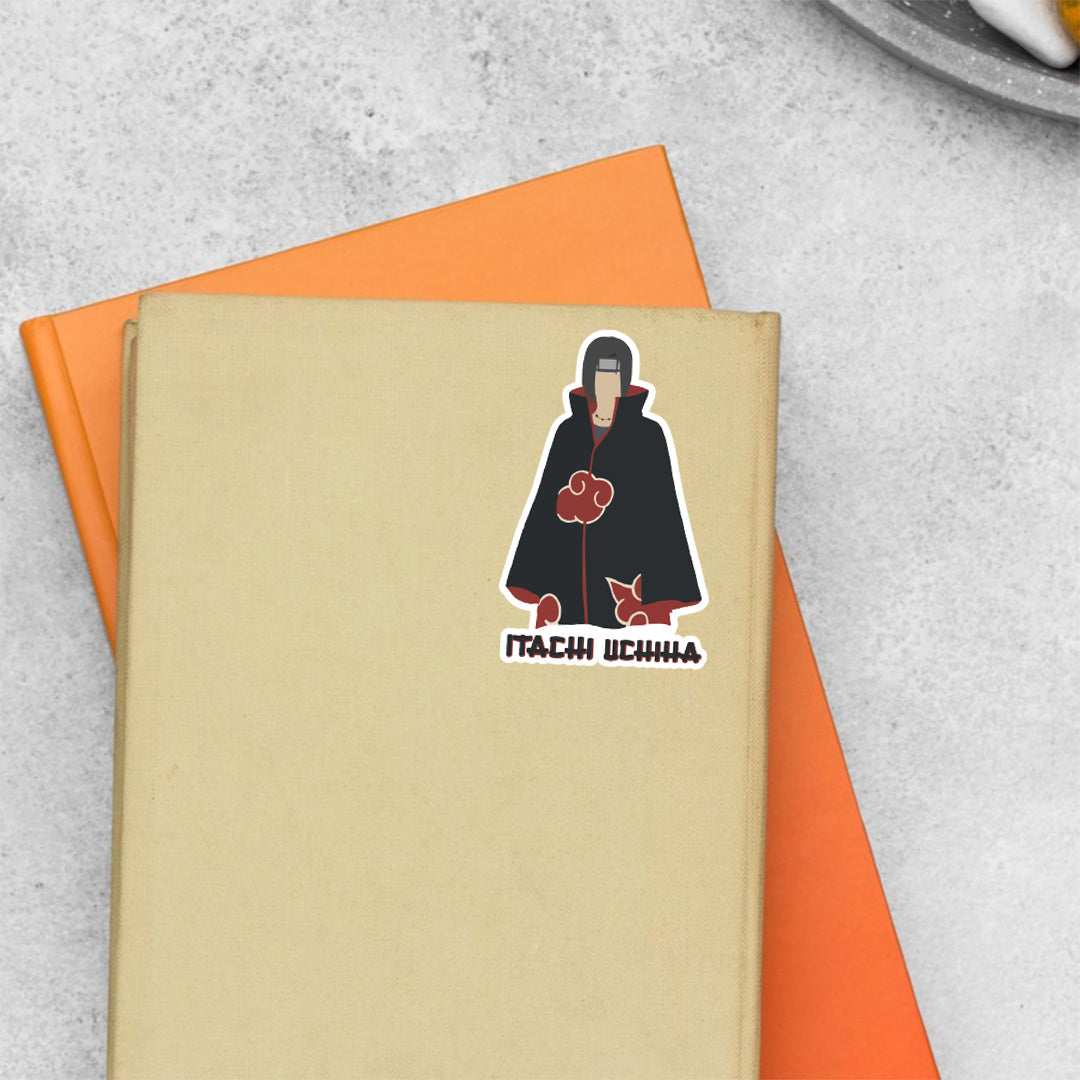 Itachi Uchiha Minimalist Anime Stickers