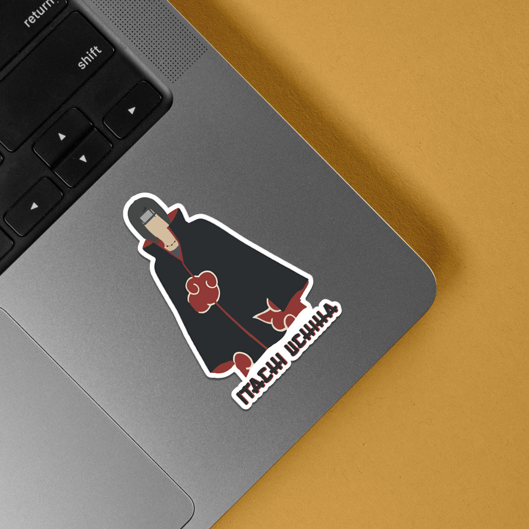 Itachi Uchiha Minimalist Anime Stickers