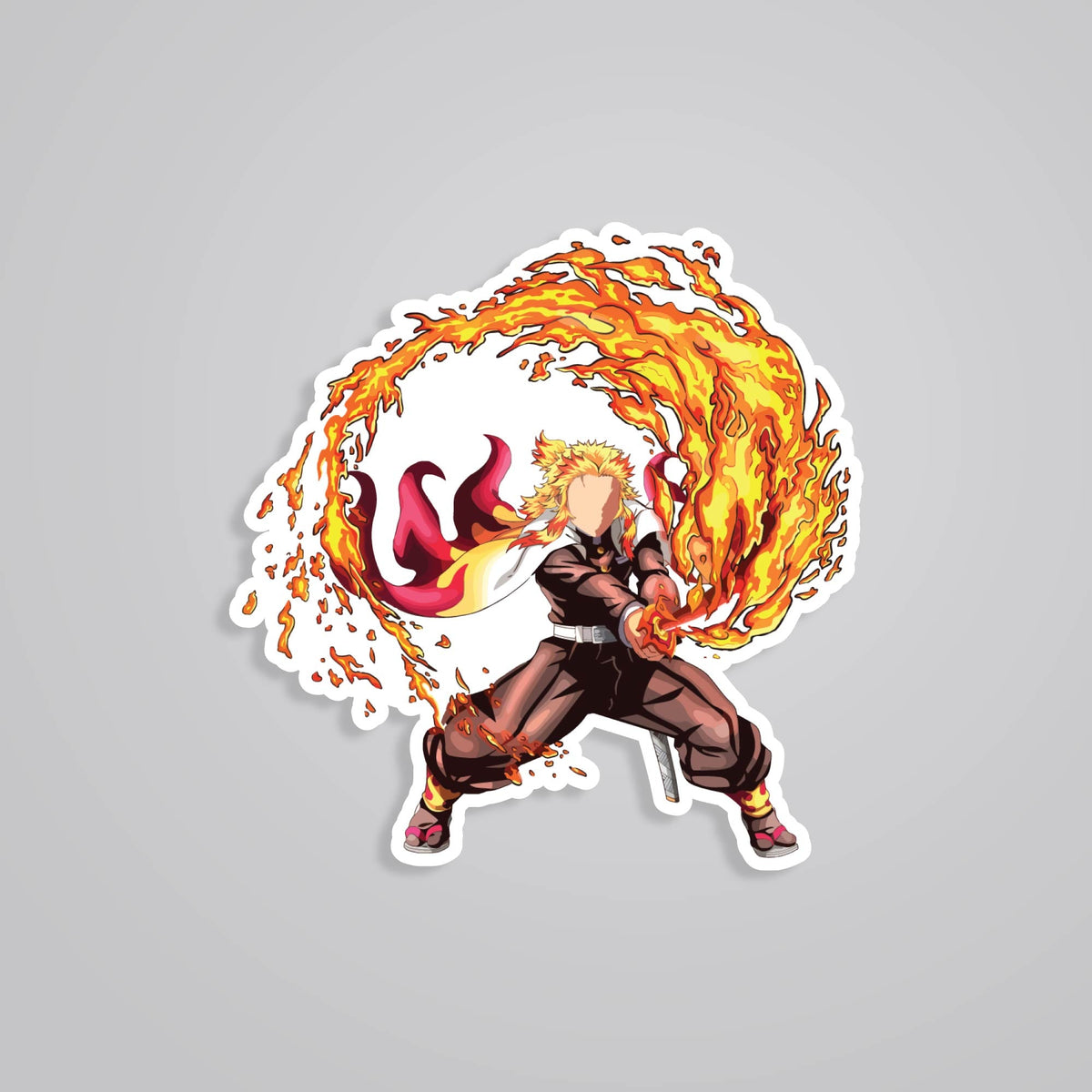 Rengoku Anime Stickers - Shop Now