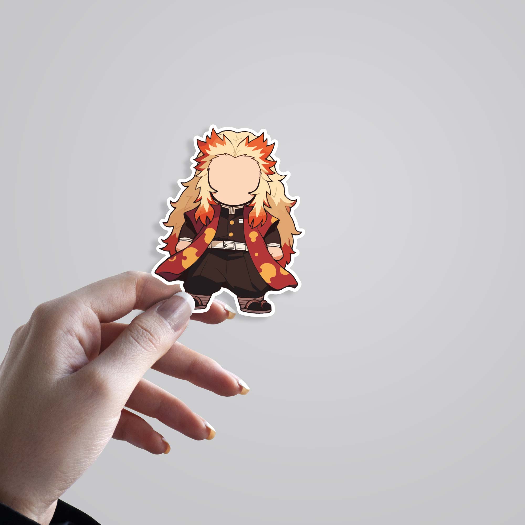 Rengoku Chibi Anime Stickers