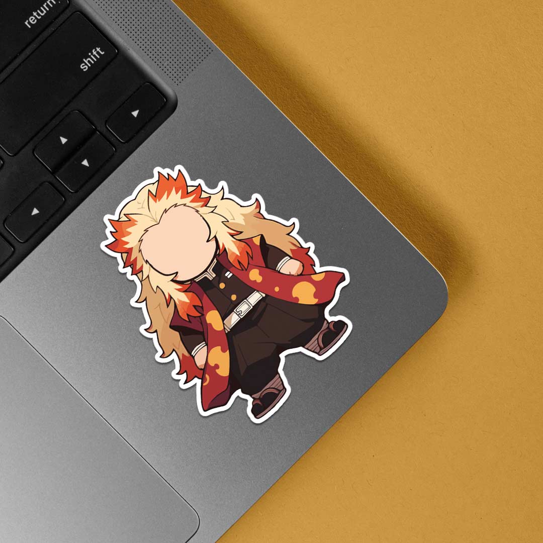 Rengoku Chibi Anime Stickers