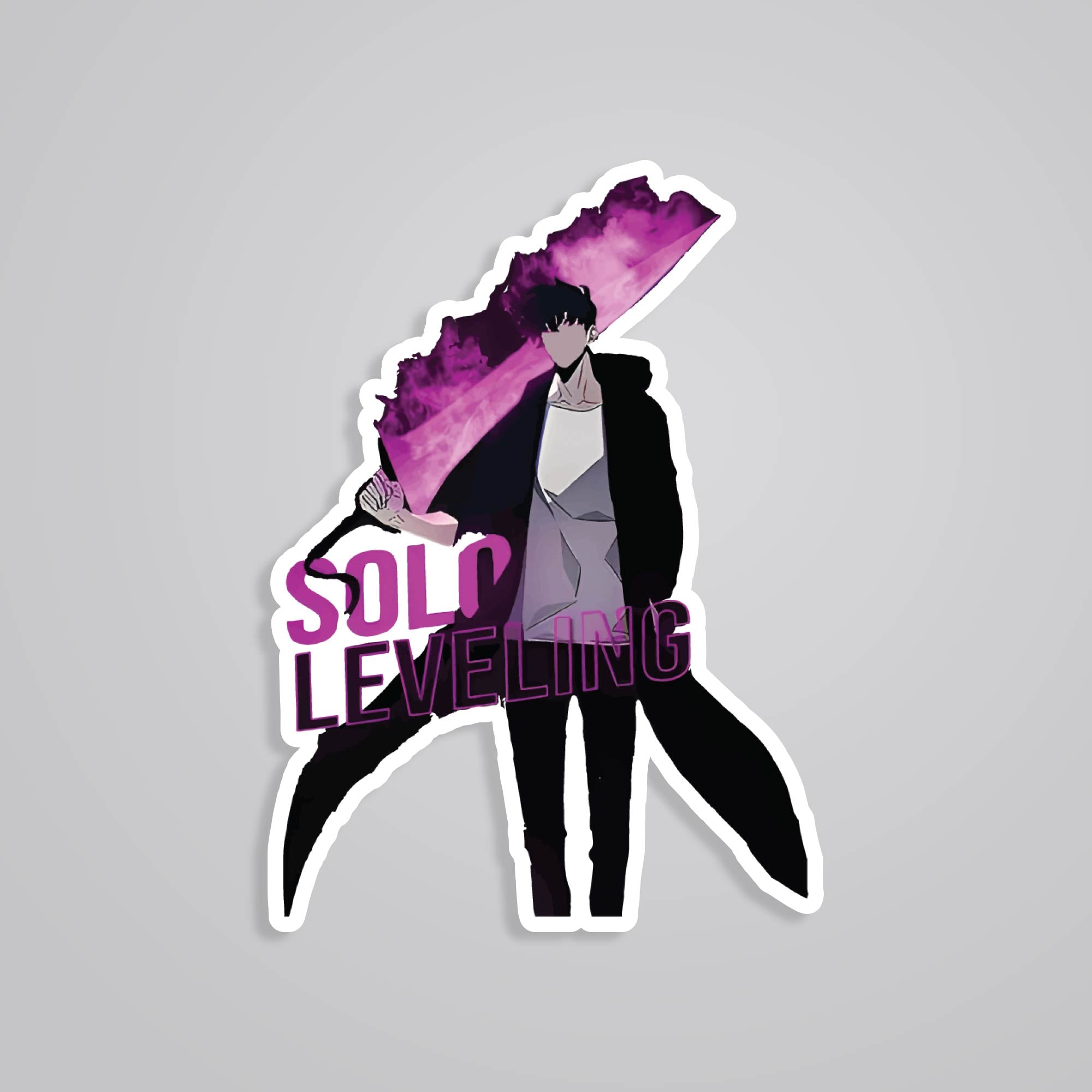 Fomo Store Stickers Anime Solo Leveling Sung Jin Woo