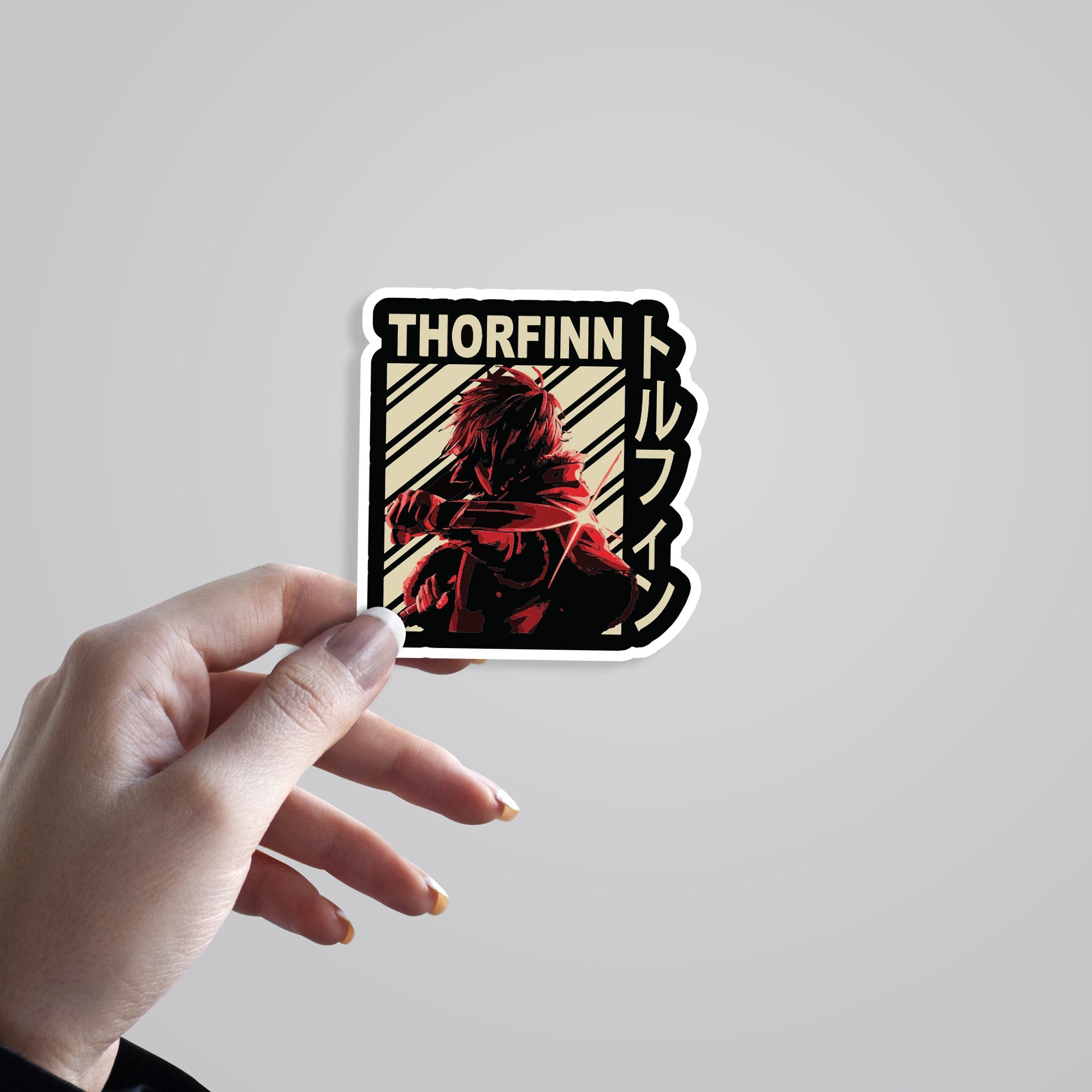 Thorfinn Anime Stickers