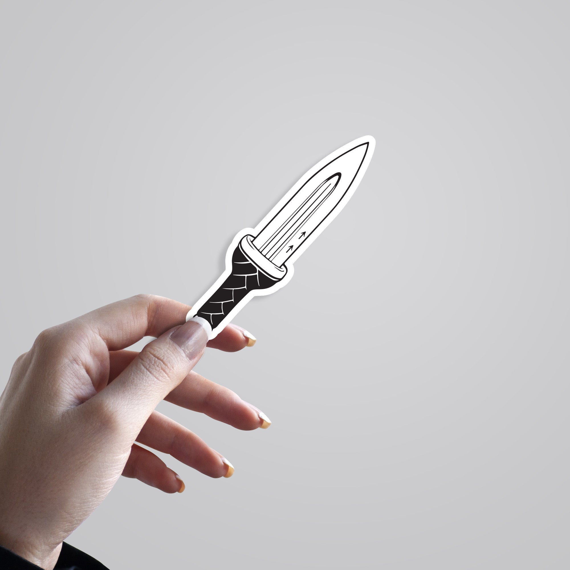 Thorfinn Knife Anime Stickers