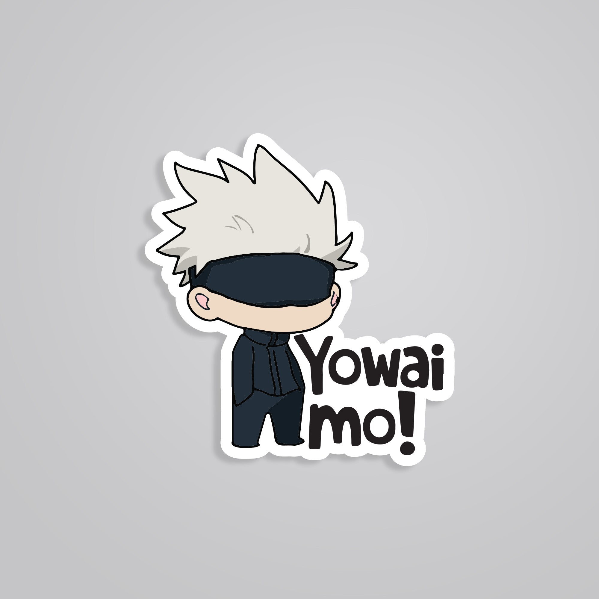 Fomo Store Stickers Anime Yowai Mo