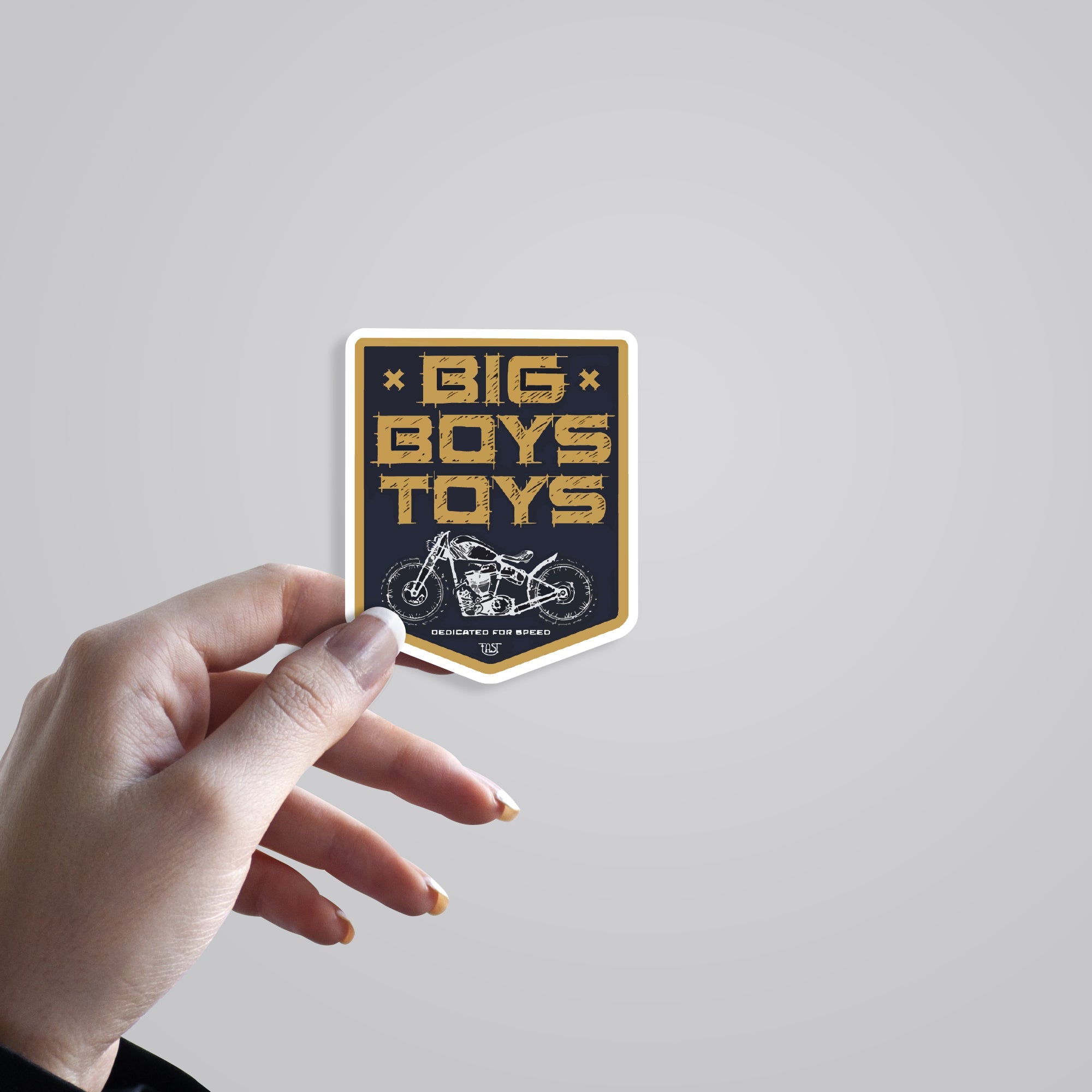 Big Boys Toys Cars & Bikes Stickers