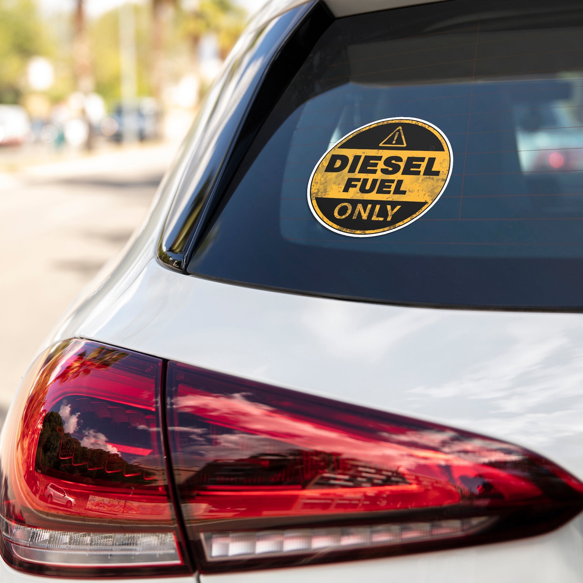 Diesel Fuel Only Cars & Bikes Stickers