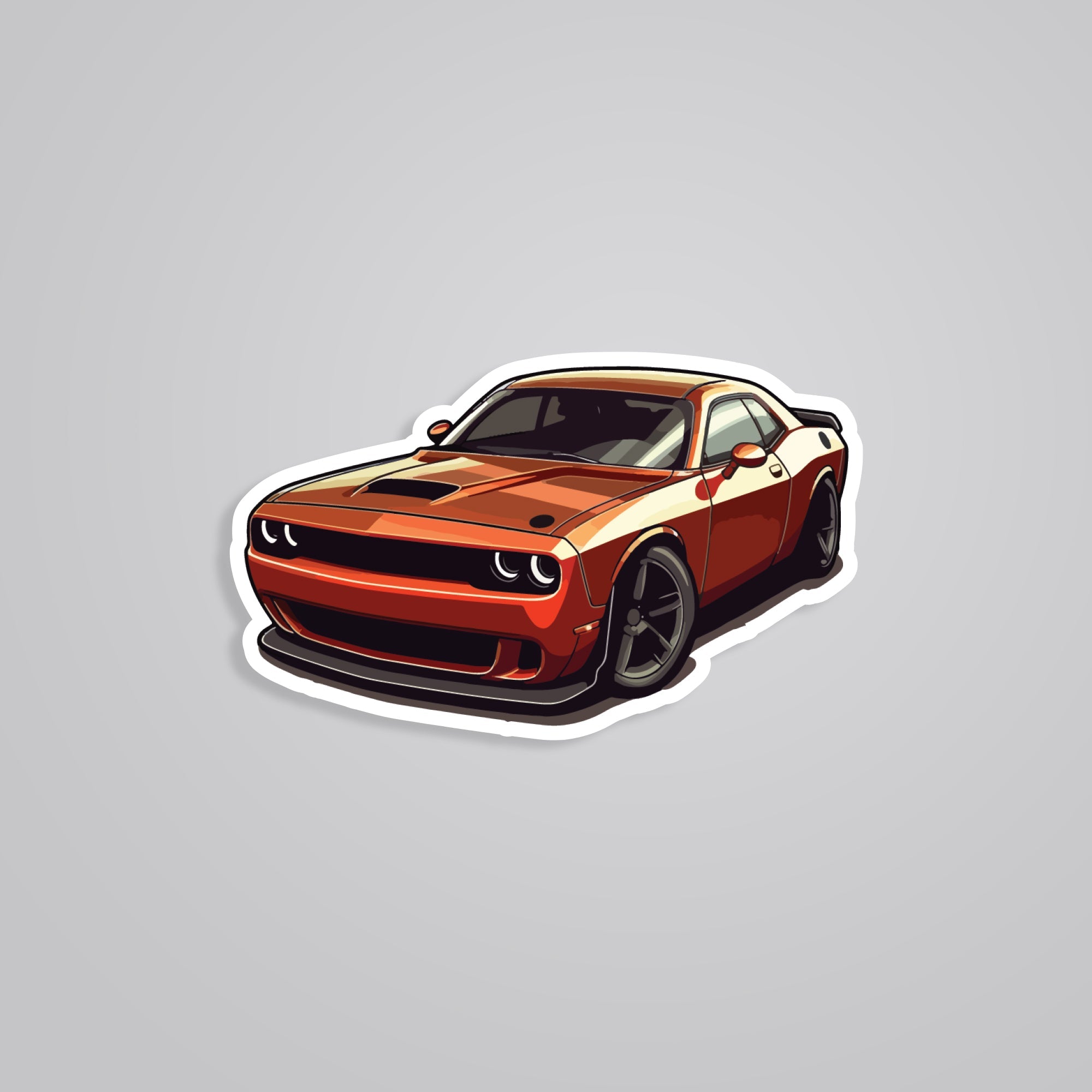 Fomo Store Stickers Cars & Bikes Dodge Challenger