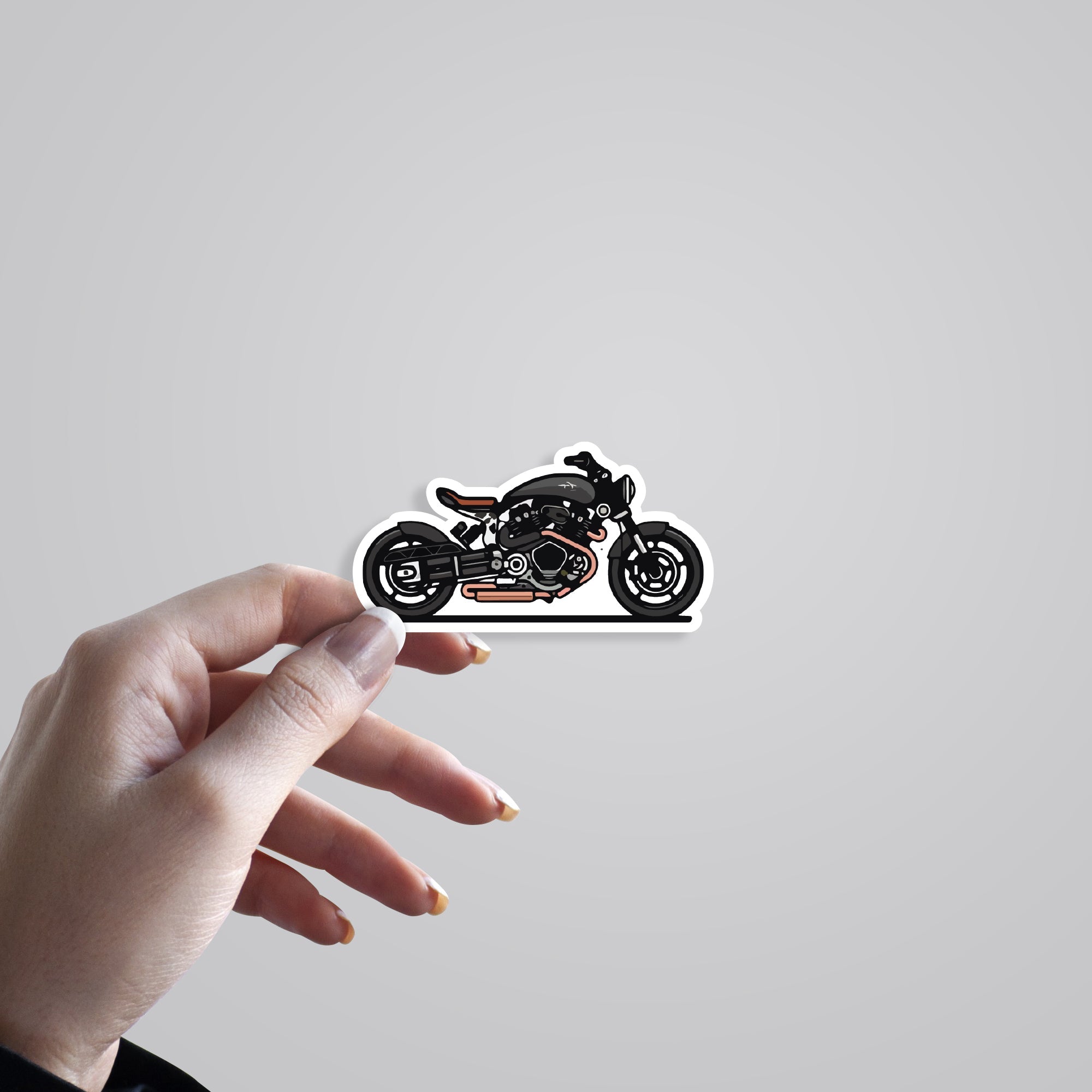 Harley Muscle Bike Cars & Bikes Stickers