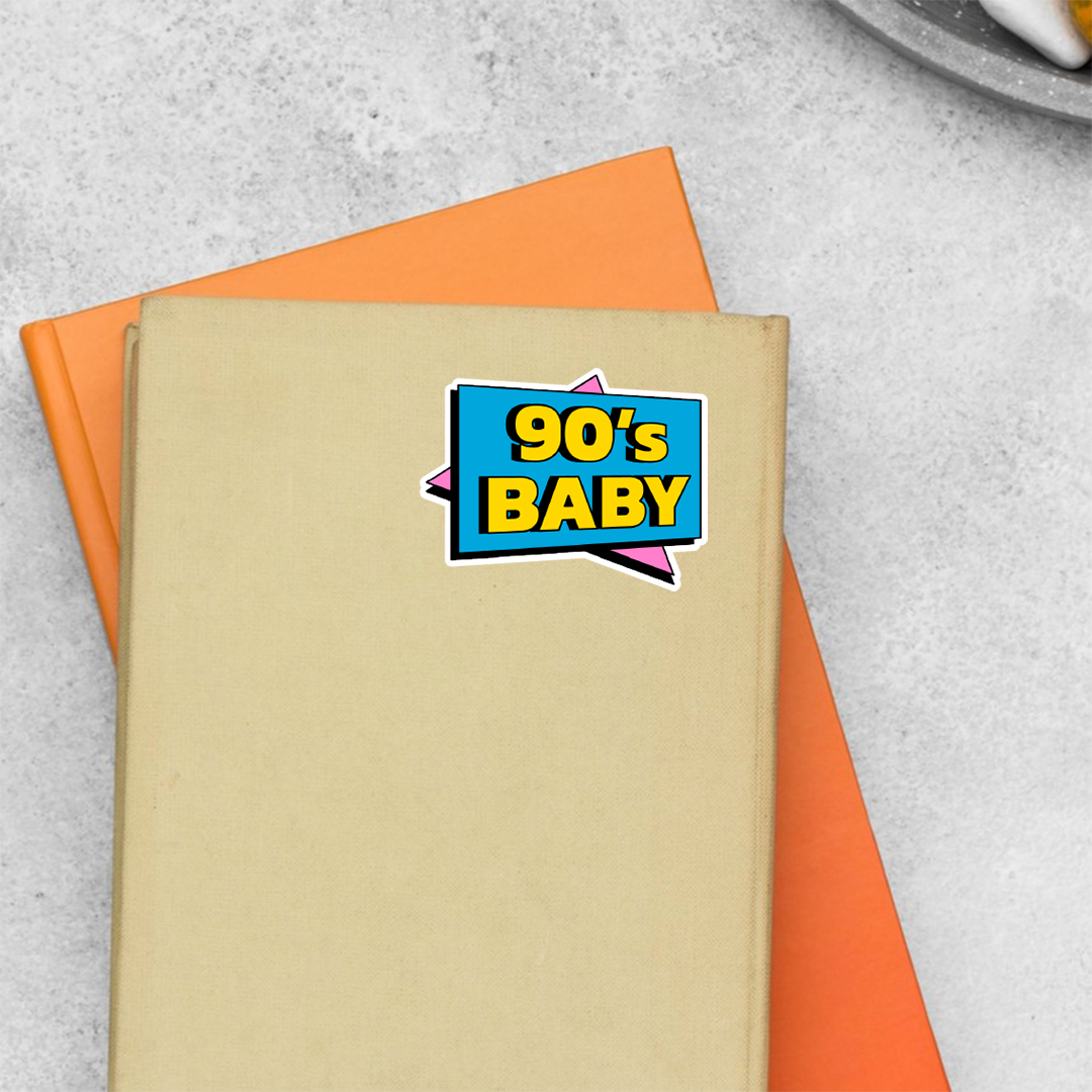 90s Baby Casual Stickers