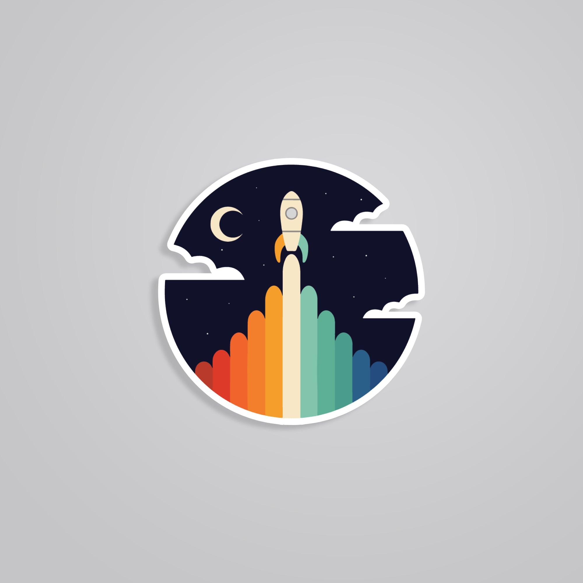 Fomo Store Stickers Casual Colorful Space Trip