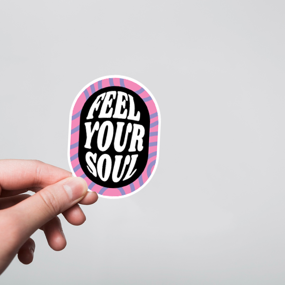 Fomo Store Stickers Casual Feel your Soul  