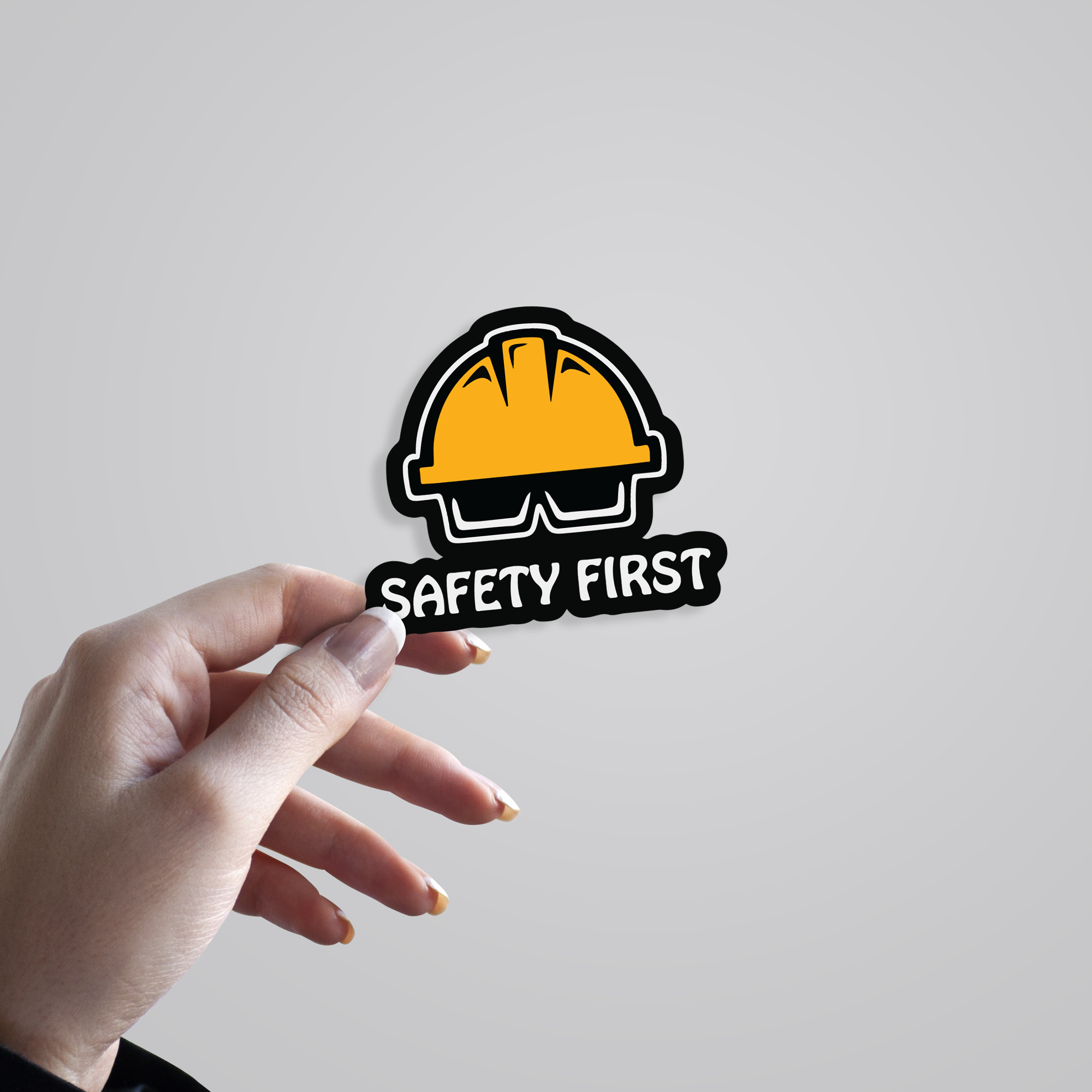 Fomo Store Stickers Casual Safety First