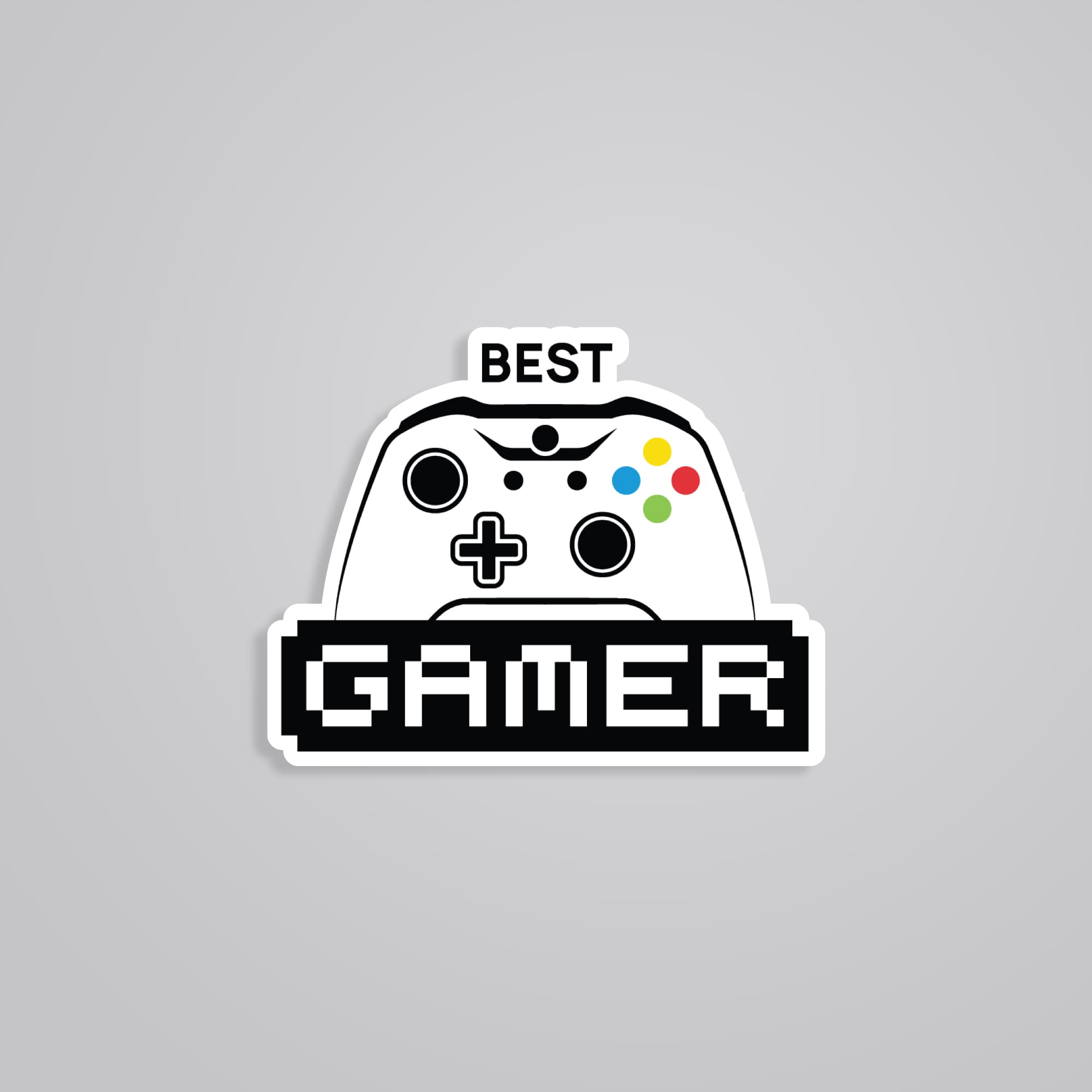 Fomo Store Stickers Gaming Best Gamer