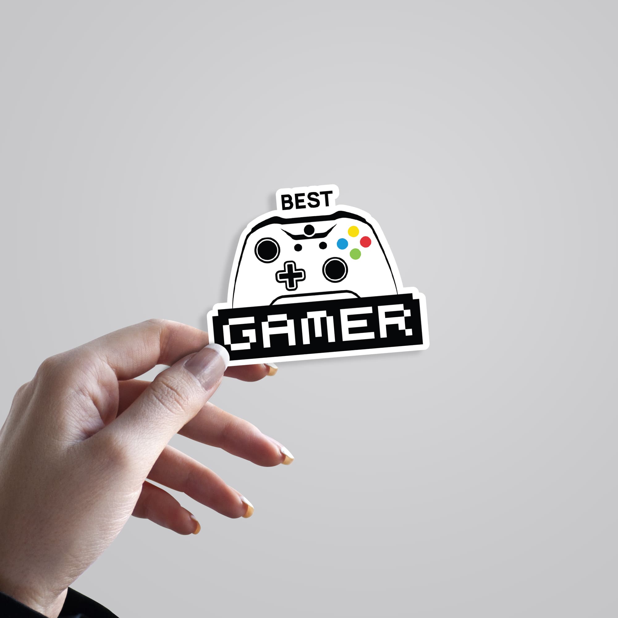Best Gamer Gaming Stickers