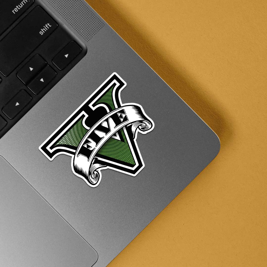 GTA 5 Logo Gaming Stickers