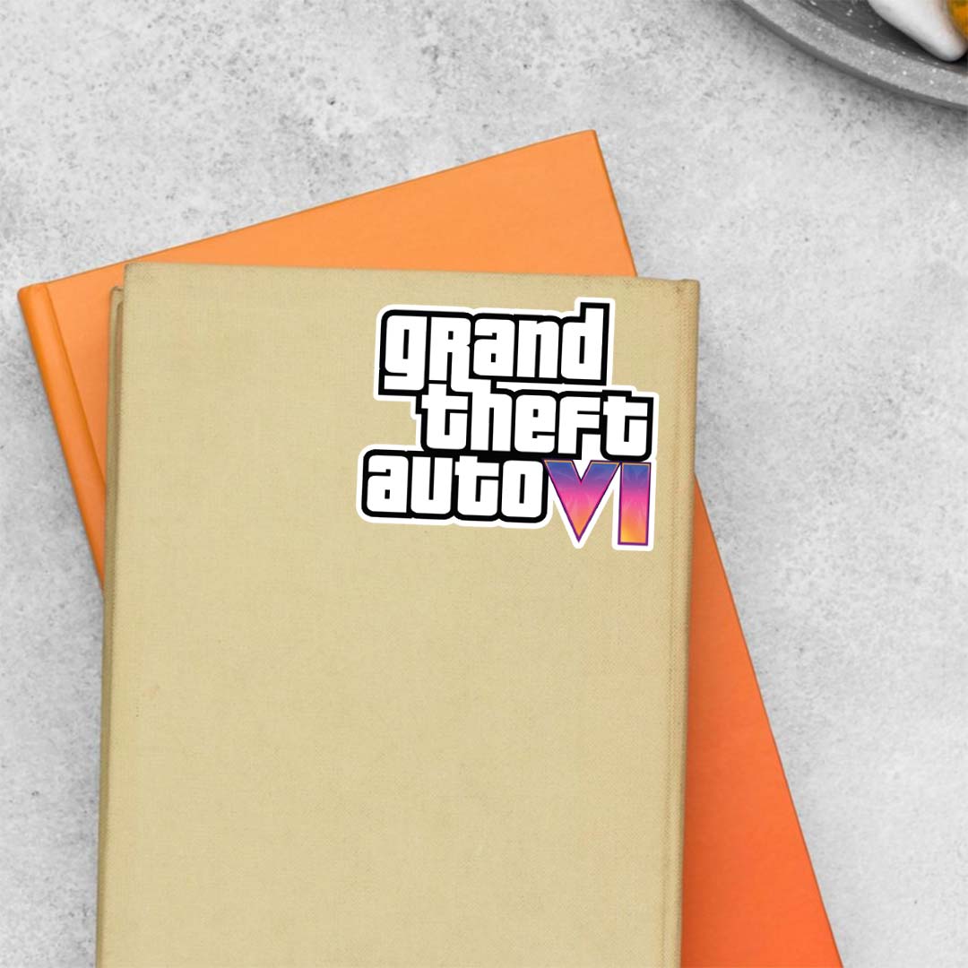 Grand Theft Auto VI Gaming Stickers