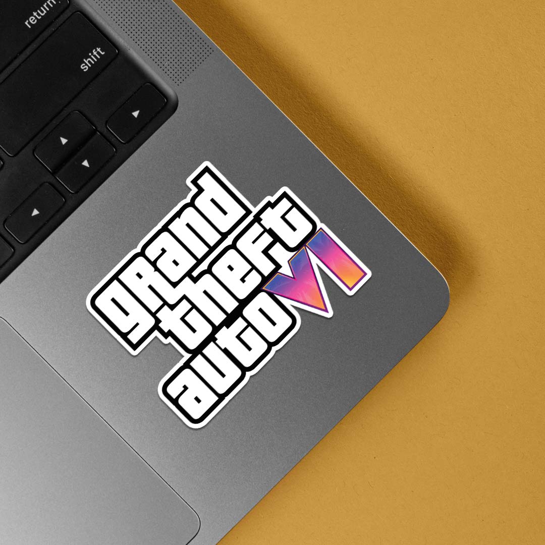 Grand Theft Auto VI Gaming Stickers