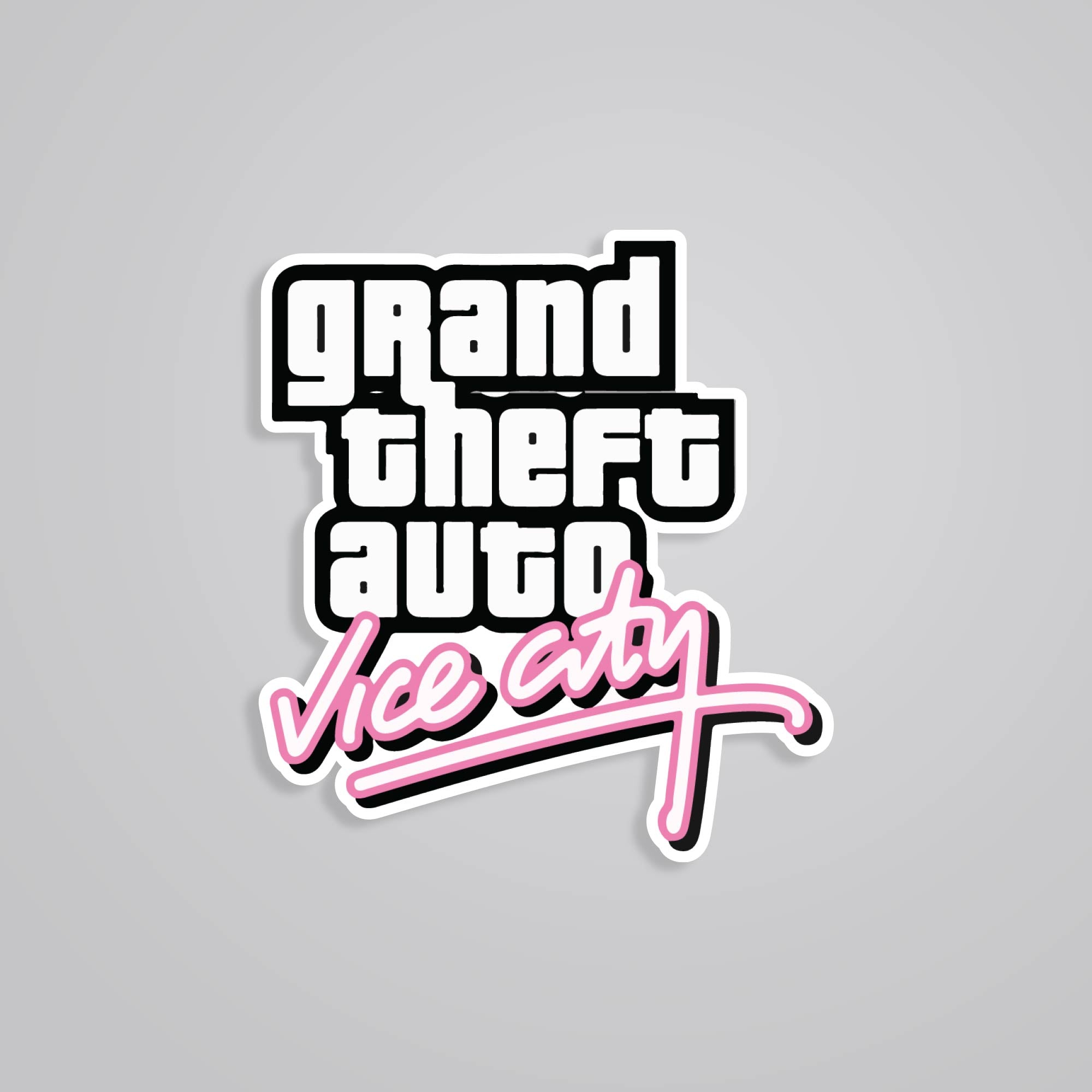 Fomo Store Stickers Gaming Grand Theft Auto Vice City