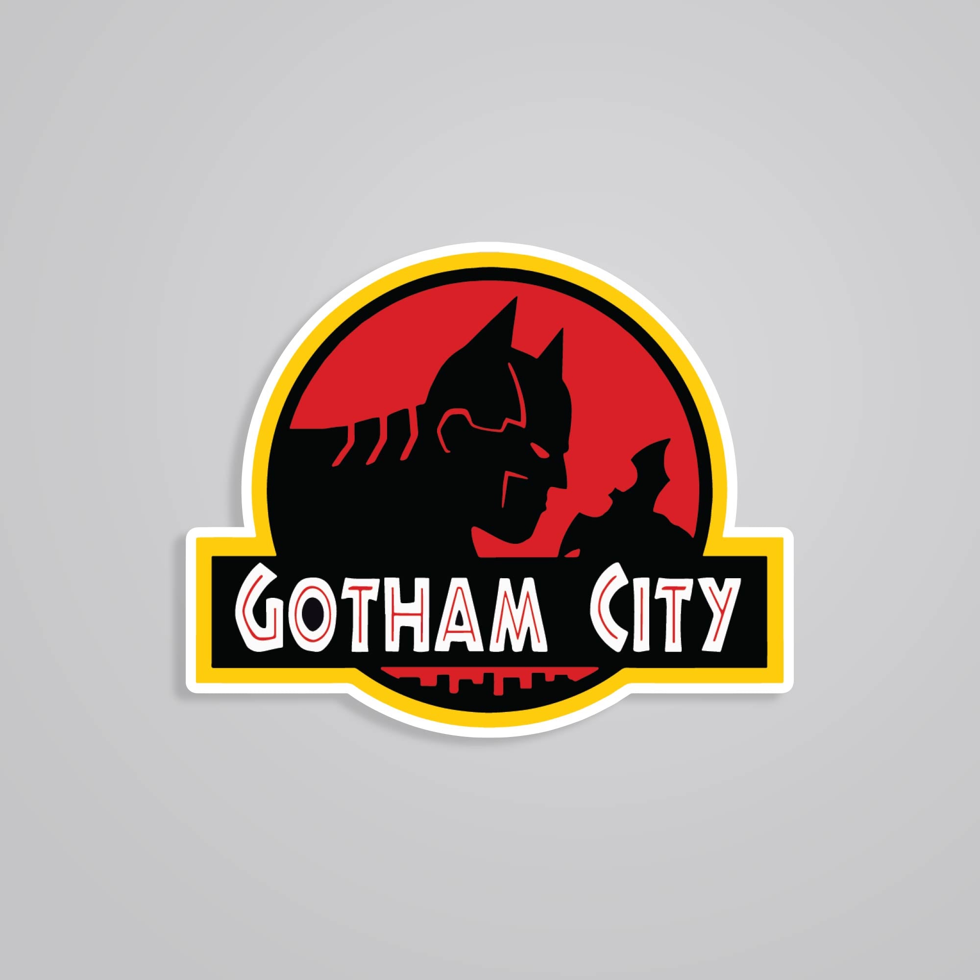 Fomo Store Stickers Movies Gotham City