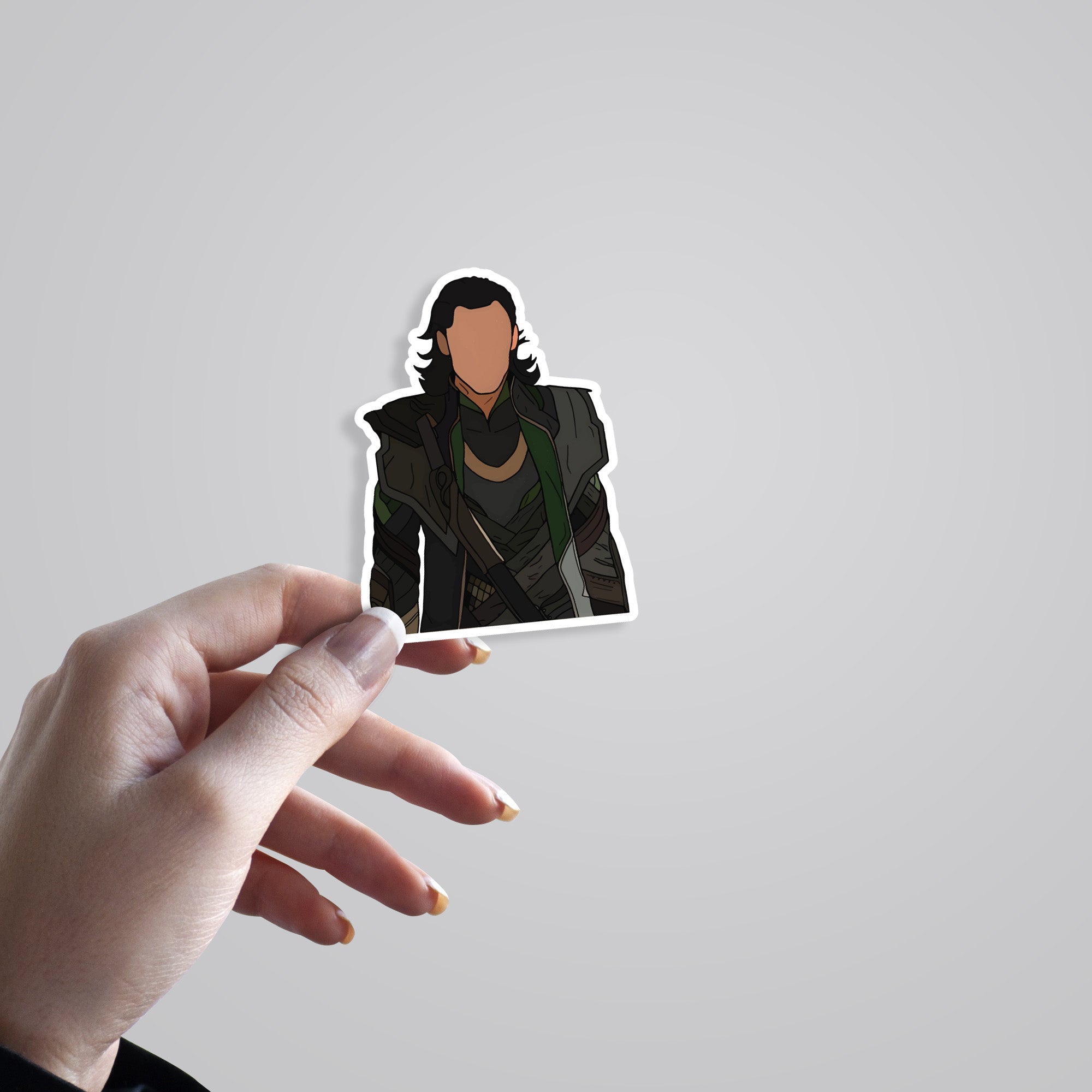 Loki Minimalist Movies Stickers